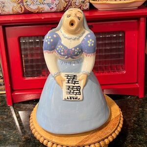 Vintage Ceramic “Olio Lady” or Singing Lady Figurine